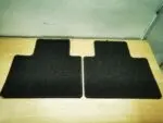 Juego alfombrillas traseras originales Renault Zoe Negras